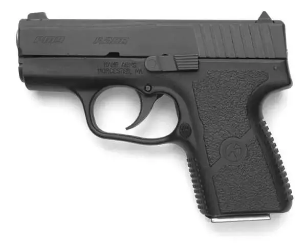 Kahr Arms PM9094NA PM9 9mm Luger 3" 6+1 & 7+1 Black Stainless Steel Black Polymer Grip