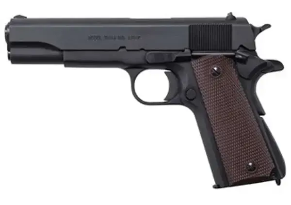 Auto Ordnance 1911 Matte Black Single 45 ACP 5.0" 7+1
