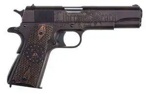 Thompson 1911BKOC6 1911 Liberty 45 ACP 5" 7+1 Black/Brown Cerakote Cocobolo Grip