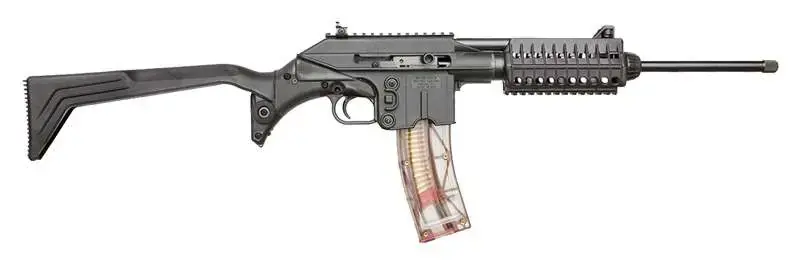 Kel-Tec SU22C SU22 Rifle Semi-Automatic 22 Long Rifle 16.1" 26+1 Folding Stk Blk