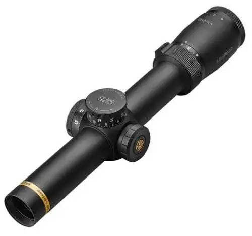 Leupold 171552 VX-6HD CDS 1-6x 24mm Obj 123.20-20.30 ft @ 100 yds FOV 30mm Tube Black Matte Finish Illuminated FireDot Duplex