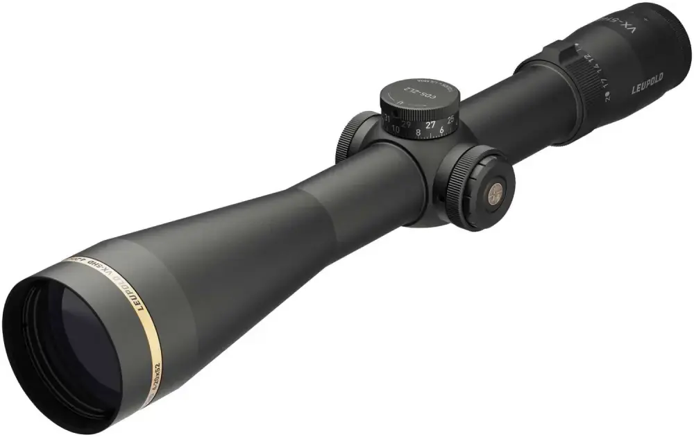 Leupold 178166 VX-5HD CDS-ZL2 4-20x 52mm Obj 28.40-7.70 ft @ 100 yds FOV 34mm Tube Black Finish Illuminated FireDot Duplex