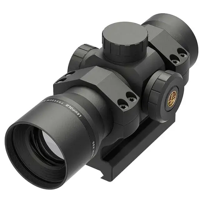 Leupold 180092 Freedom RDS with Mount 1x 34mm 1 MOA Dot Illuminated Red Dot Matte Black With AR-Specific Mount