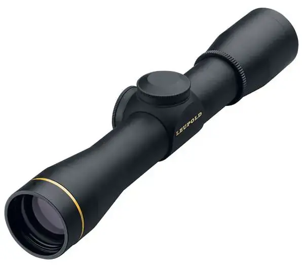 Leupold 58750 FX-II 4x 28mm Obj 9 ft @ 100 yds FOV 1" Tube Matte Black Duplex