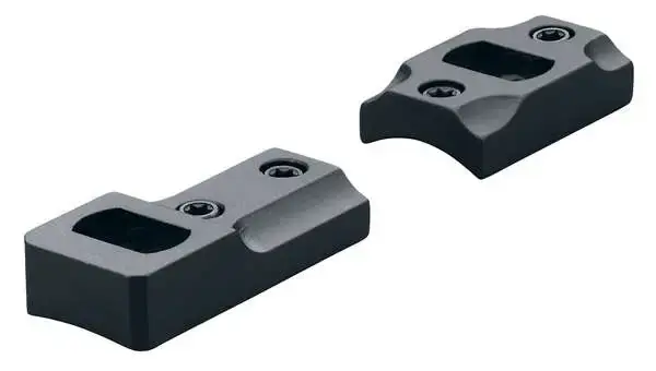 Leupold 50044 Dual Dovetail Base 2-Piece with Reversible Front Rem 700. 721, 725 Matte Black