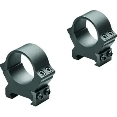 Leupold 174085 PRW2 Rings Leupold Cross Slot Base 30mm High Black Matte