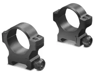 Leupold 175117 BackCountry Cross-Slot Weaver 1" Diam Medium Aluminum Matte Black
