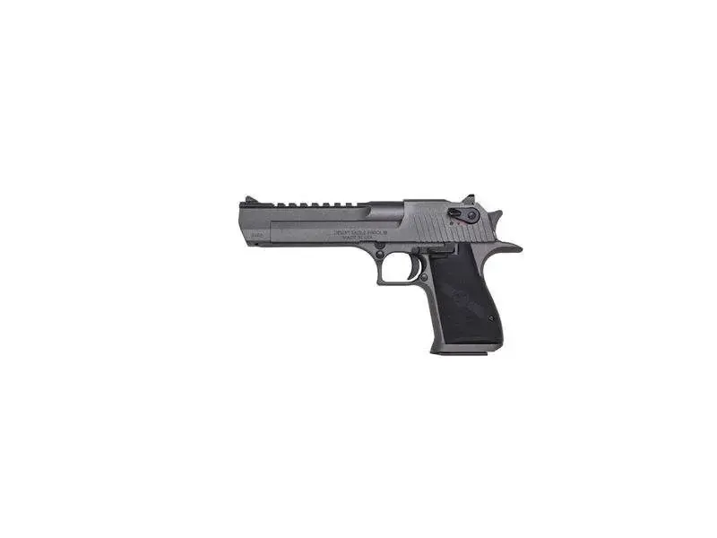 Magnum Research DE50TU Desert Eagle Mark XIX 50 AE 6" 7+1 Gray Cerakote Black Polymer