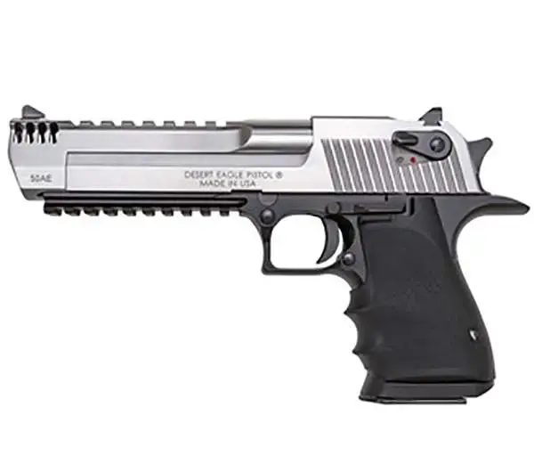 Magnum Research DE50ASIMB Desert Eagle Mark XIX with Muzzle Brake 50 AE 6" 7+1 Black Stainless Steel Black Polymer