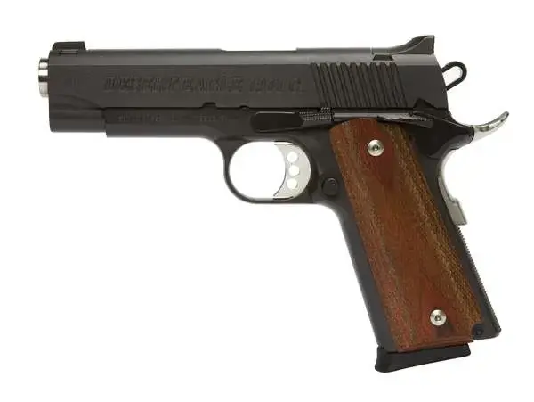 Magnum Research DE1911C Desert Eagle 1911 C 45 ACP 4.33" 8+1 Black Wood Grip