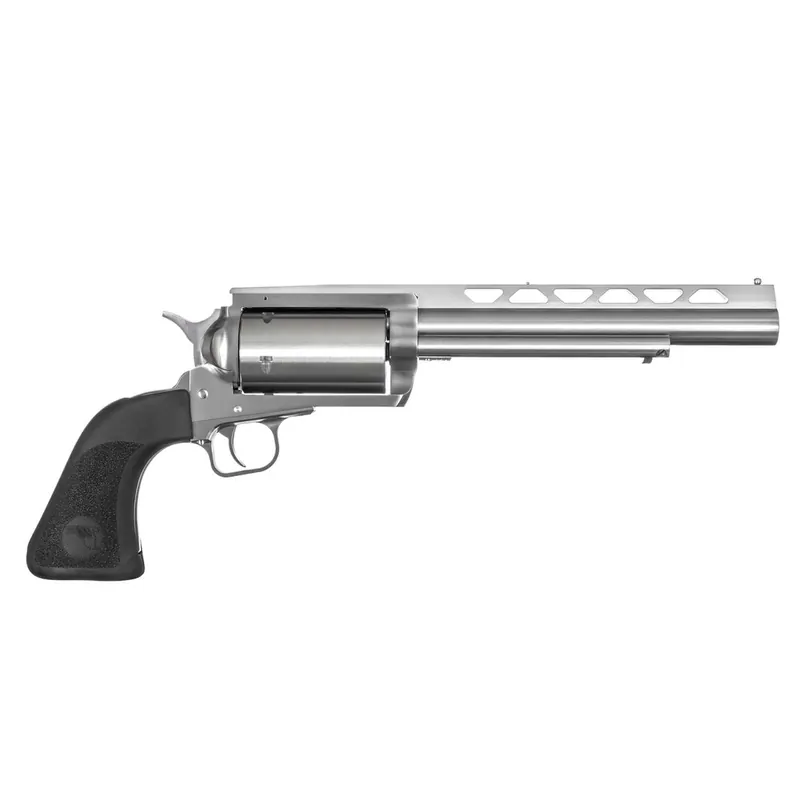 Magnum Research BFR45LC410 BFR Long Cylinder SS 45 Colt (LC)/410 Gauge 5 Round 7.50" Stainless Steel Black Rubber Grip
