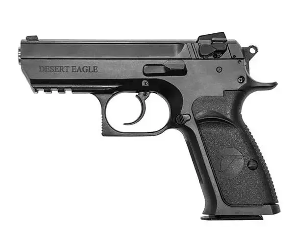 Magnum Research BE99153RS Baby Eagle III 9mm Luger 3.80" 16+1 Black Carbon Steel Black Polymer Grip