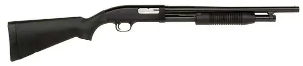 Maverick 88 Pump 12GA 18.5" 3" Black Synthetic Blue Finish