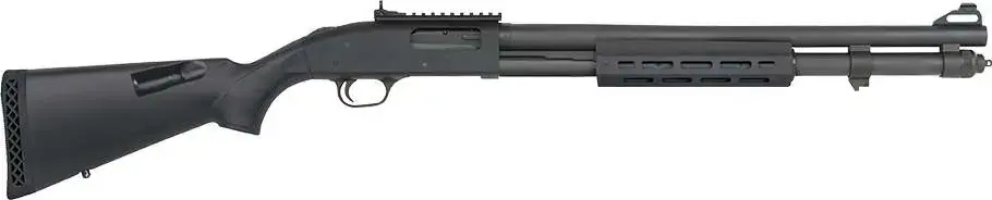 Mossberg 590A1 Black 12 Gauge 20" 3" 8+1 Fixed w/Storage Compartment Stock