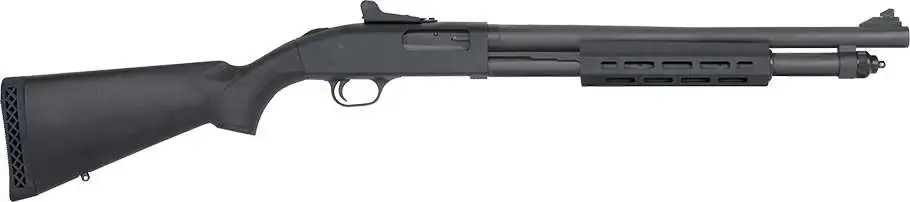 Mossberg 50765 590A1 Black 12 Gauge 18.50" 3" 6+1