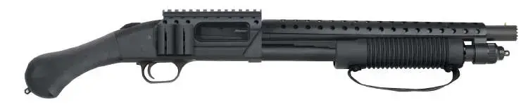 Mossberg 50648 590 Shockwave SPX Blued 12 Gauge 14.38" 3" 5+1 Fixed Raptor Grip Stock Cylinder Bore