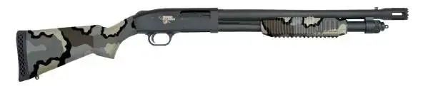 Mossberg 52145 590 Thunder Ranch Matte Blued 18.50" 3" 5+1 KUIU Visa Camo