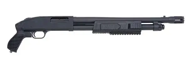 Mossberg 500 FLEX Tactical Blued 12 Gauge 18.50" 3" 5+1 Fixed Pistol Grip Stock
