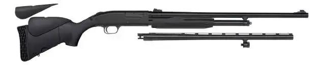 Mossberg 54330 500 Youth Field/Deer Pump 20 Gauge 5+1 22"/24" Black 4 Position Flex Stock Blued Steel Receiver