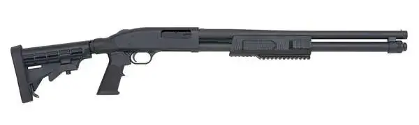 Mossberg 590 FLEX Tactical Blued 12 Gauge 20" 3" 8+1 6 Position Stock