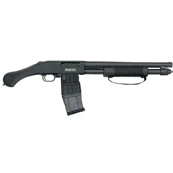 Mossberg 50208 590M Shockwave Blued 12 Gauge 15" 2.75" 10+1 Fixed Raptor Grip Stock