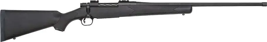 Mossberg 28131 Patriot 7mm Rem Mag 3+1 24" Black Blued Right Hand Fluted