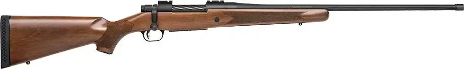 Mossberg 28132 Patriot 300 Win Mag 3+1 24" Walnut Blued Right Hand Fluted