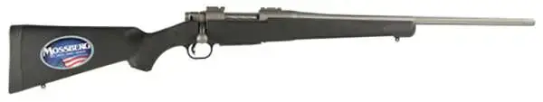 Mossberg 28005 Patriot 243 Win 4+1 22" Stainless Cerakote Black Right Hand