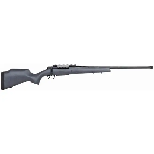 Mossberg 28102 Patriot Long Range Hunter 300 Win Mag 3+1 24" Sniper Gray Fixed Monte Carlo Stock Matte Blued Right Hand