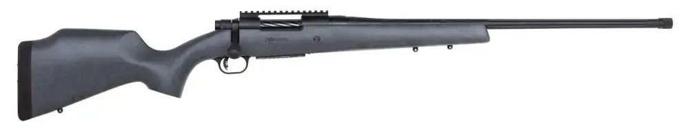 Mossberg 28104 Patriot Long Range Hunter 6.5 PRC 4+1 24" Sniper Gray Fixed Monte Carlo Stock Matte Blued Right Hand