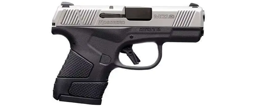 Mossberg 89006 MC1sc 9mm Luger 3.40" 6+1 7+1 Matte Black Matte Stainless Black Polymer Grip