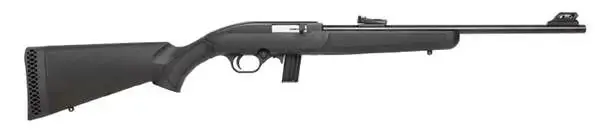 Mossberg International 37073 702 Plinkster 22 LR 25+1 18" Blued Black Right Hand