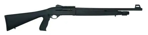 Mossberg SA-20 20 Gauge 3" 20" 4+1 Matte Blued Black Fixed Pistol Grip Stock