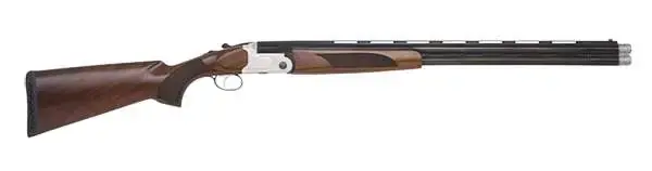 Mossberg International 75444 Silver Reserve II Sport with Ejectors 12 Gauge 28" 2 3" Silver Satin Black Walnut Right Hand