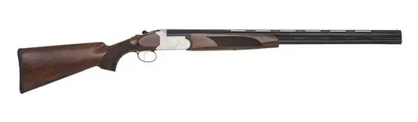Mossberg 75457 Silver Reserve II Youth 20 Gauge 26" 2 3" Silver Satin Black Walnut Right Youth/Compact Hand