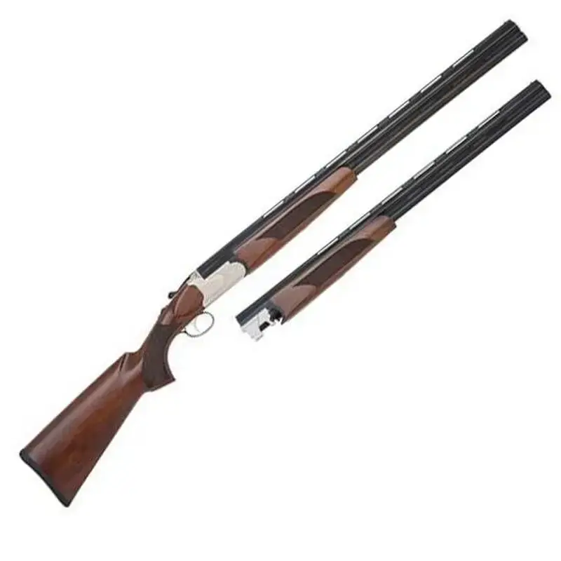 Mossberg International 75442 Silver Reserve II Field with Extractors 12/20 Gauge 28",26" Silver/Blued