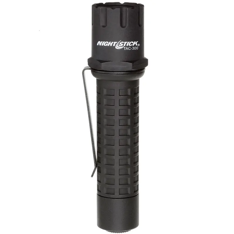 Polymer Tactical Flashlight - 2 CR123 - Black