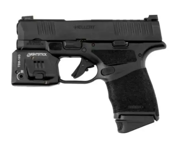 Sub-Compact Handgun Light w/Green Laser - Li-Ion - Fits Springfield Armory(R) Hellcat