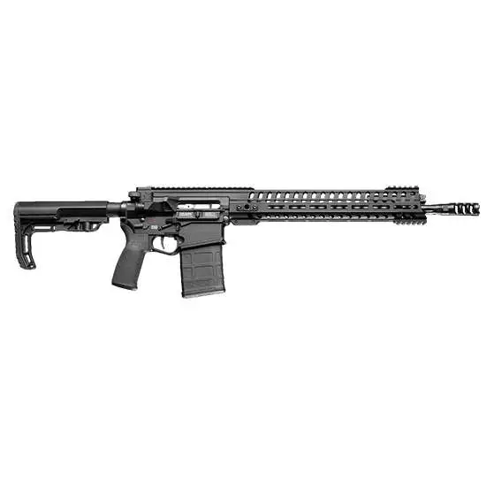 Patriot Ordnance Factory 01235 Revolution Gen4 308 Win,7.62x51mm NATO 16.50" 20+1 Black Adjustable Stock 14.5" M-LOK