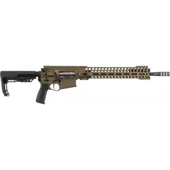 Patriot Ordnance Factory 01467 Revolution Gen4 308 Win,7.62x51mm NATO 16.50" 20+1 Burnt Bronze 6 Position MFT BMS Minimalist Stock MLOK