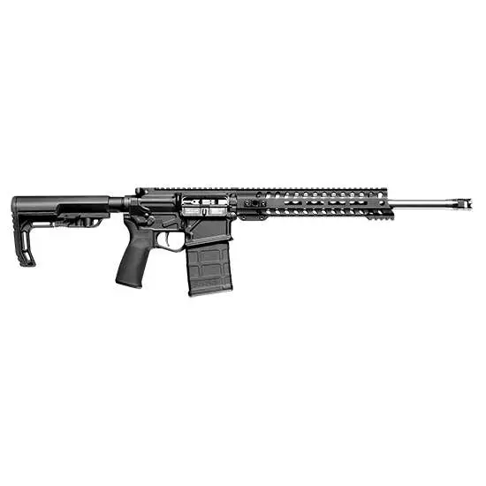 Patriot Ordnance Factory 01662 Rogue Direct Impingement 308 Win,7.62x51mm NATO 16.50" 20+1 Black Anodized 6 Position MFT Stock