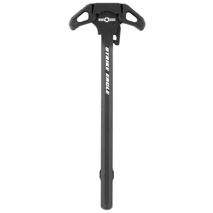 Patriot Ordnance Factory 01542 Strike Eagle Charging Handle Ambidextrous AR-15 Black 7075 Billet Aluminum