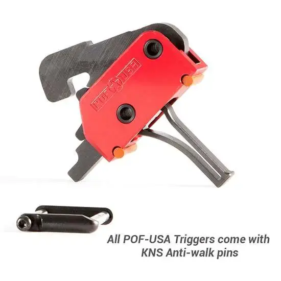 Patriot Ordnance Factory 00858 Drop-In AR-Platform Single-Stage Flat 3.50 lbs