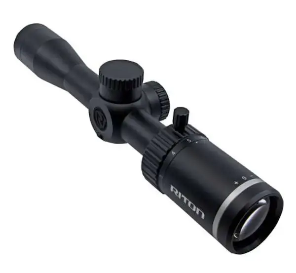 Riton Optics X1 Primal 4-16x 44mm Obj 24.10-6.30 ft @ 100 yds FOV 1" Tube Black Finish RUT