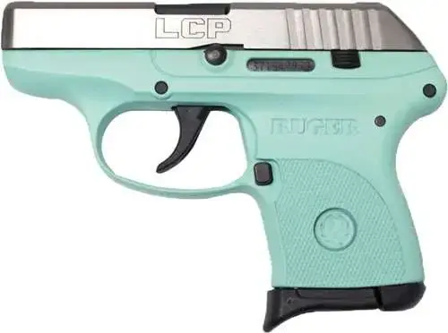 RUG TALO LCP 380ACP SS TURQUOISE FRAME 6RD