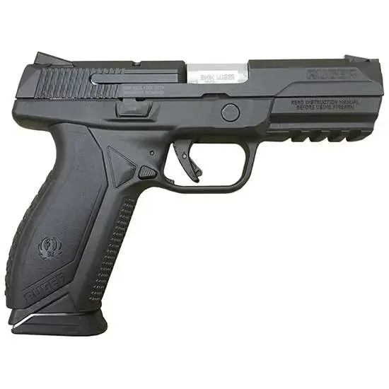 Ruger 8605 American Pistol Duty 9mm Luger 4.20" 17+1 Black Frame Black Nitride Stainless Steel Slide Black Wraparound Ergonomic Grip