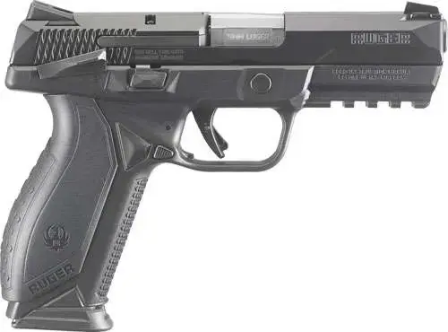 Ruger 8661 American Duty 9mm Luger 4.20" 10+1 Black Polymer Wrap Around Ergonomic