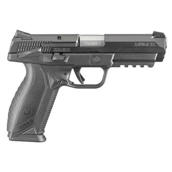 Ruger 8618 American Pistol Duty 45 ACP 4.50" 10+1 Black Frame Black Nitride Stainless Steel Slide Black Wraparound Ergonomic Grip Manual Safety