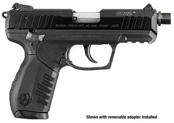Ruger SR22PBT 22LR 3.50" Barrel