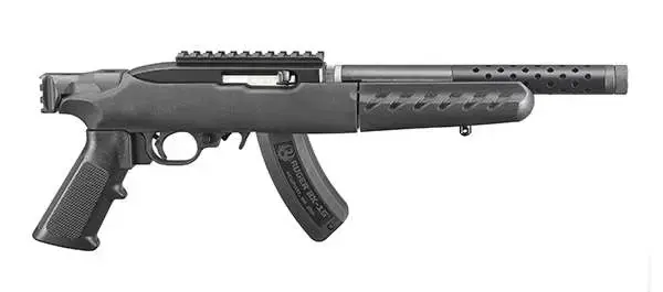 Ruger 4935 22 Charger Lite 22 LR 10" 15+1 Matte Black Black Polymer